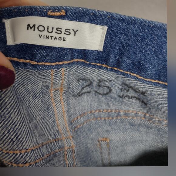 MOUSSY Natalia Cropped Skinny Jeans Size 25 - Picture 4 of 16